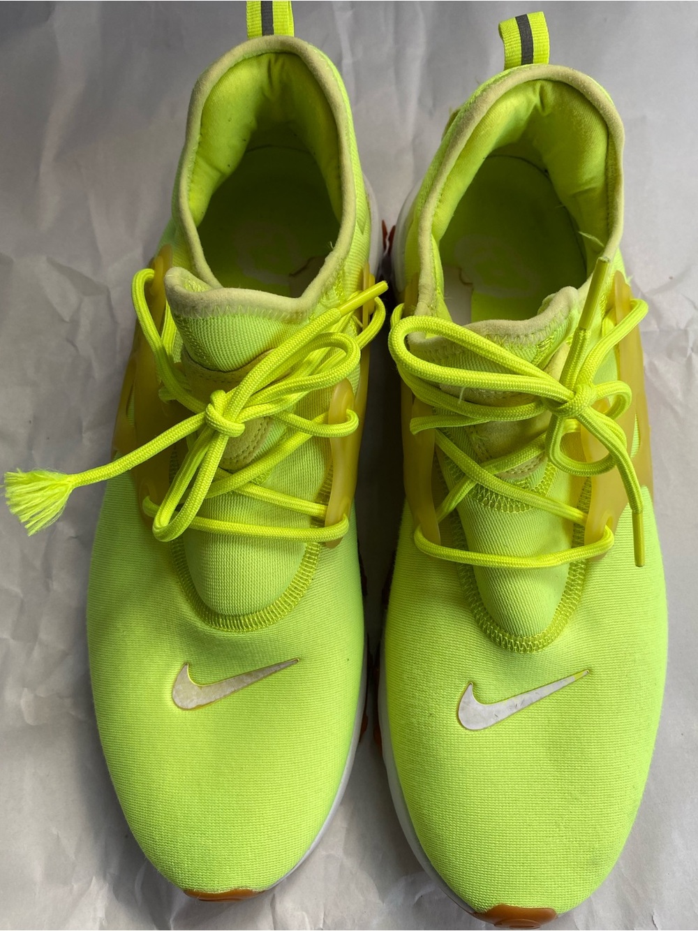 Nike React Presto Volt Athletic Sneakers Size 12